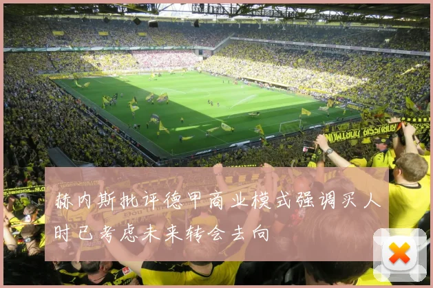 赫内斯批评德甲商业模式强调买人时已考虑未来转会去向